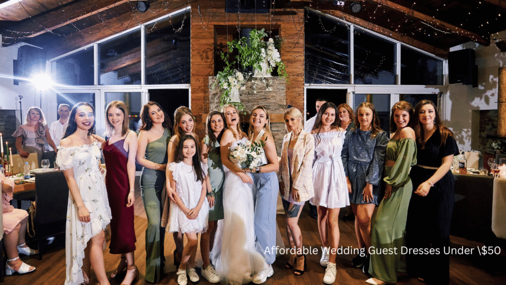Affordable Wedding Guest Dresses Under \$50