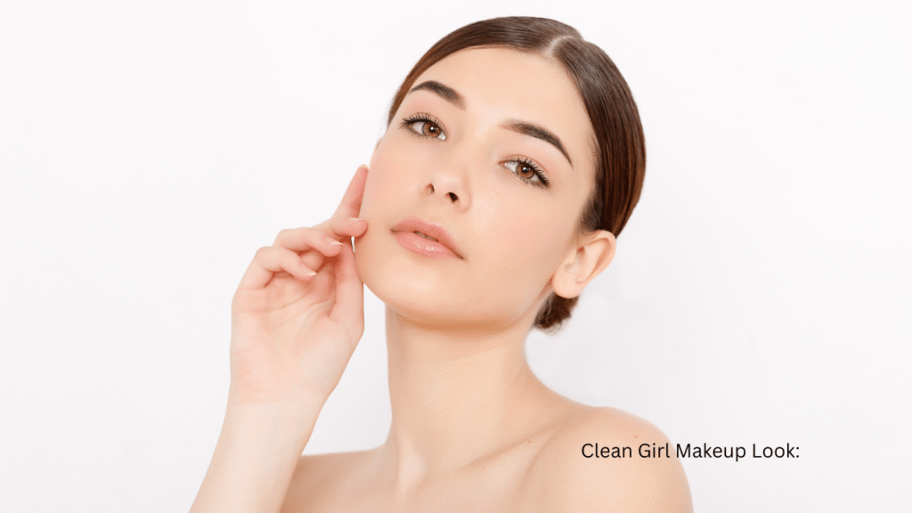 Clean Girl Makeup Look: