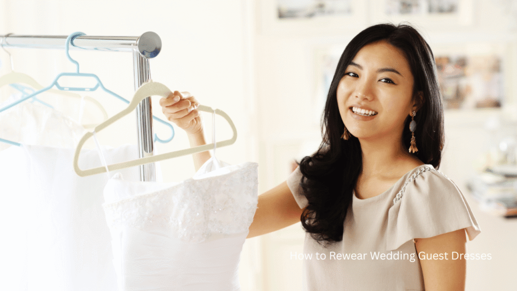 How to Rewear Wedding Guest Dresses