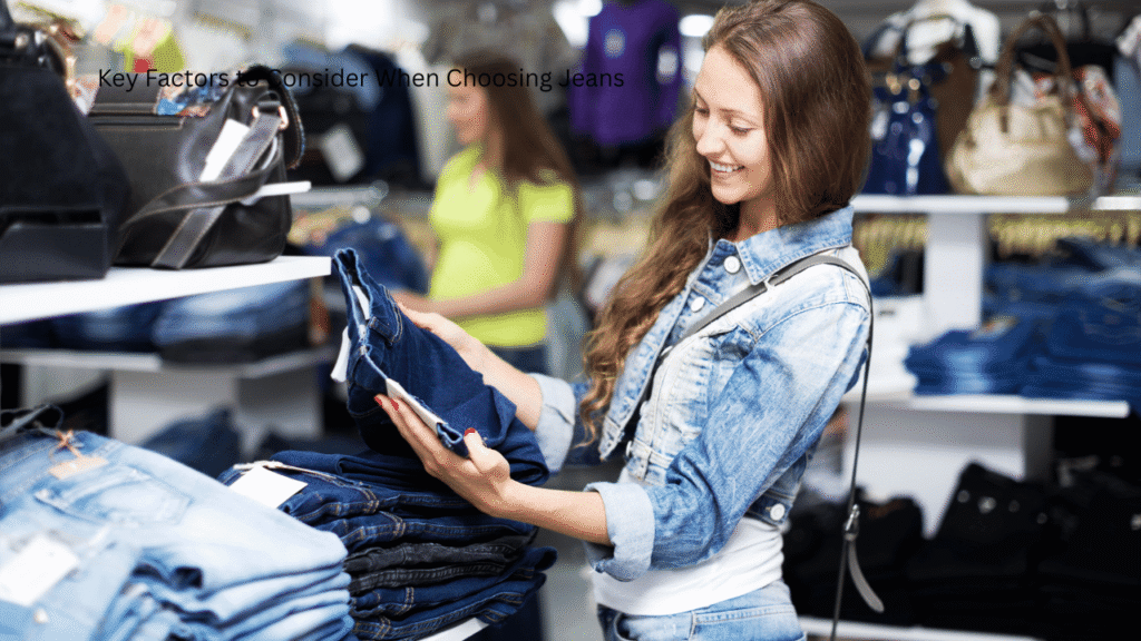 Key Factors to Consider When Choosing Jeans