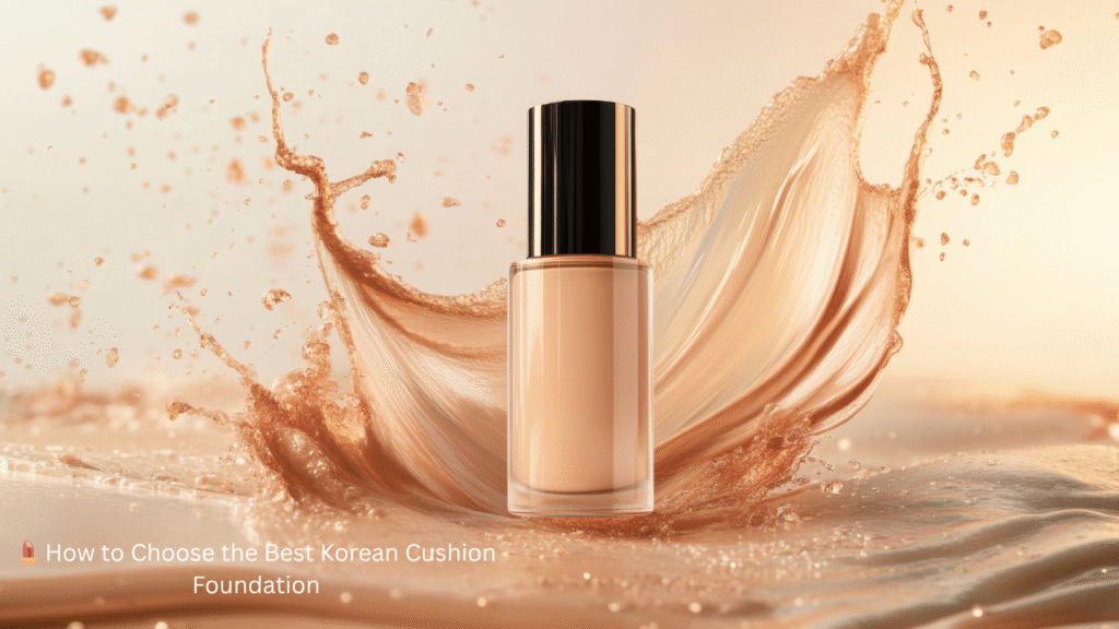 💄 How to Choose the Best Korean Cushion Foundation