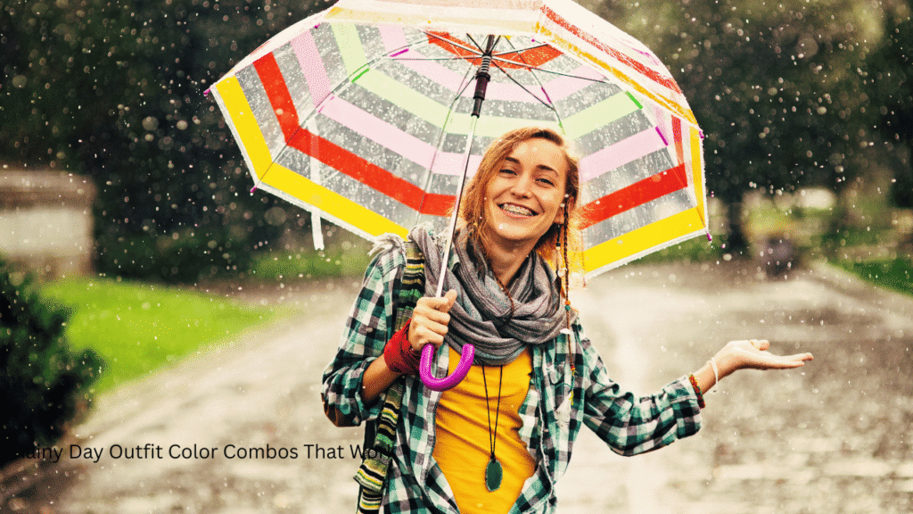 Rainy Day Outfit Color Combos That Work